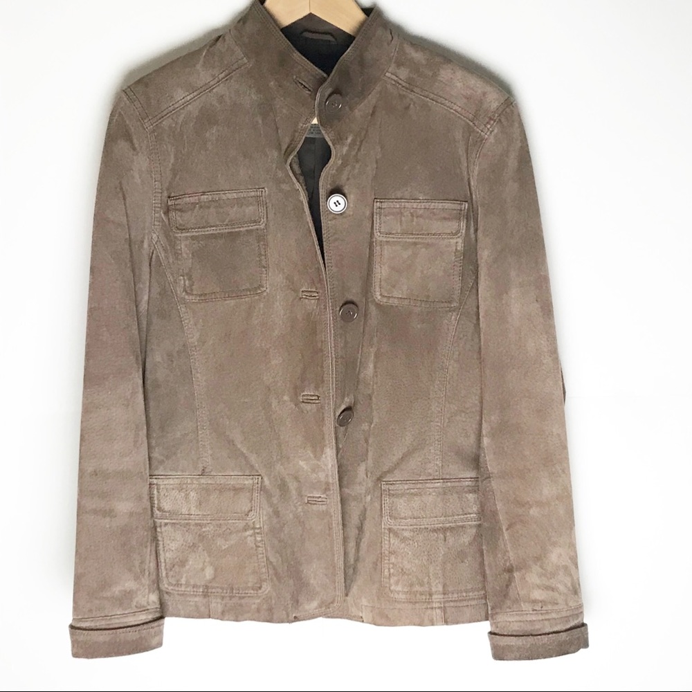 John Paul Richard Suede Brown Jacket